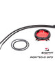 SIGMA SPORT βάσεις - HOLDER ROX 10.0 GPS 00458 - κόκκινο/μαύρο