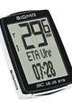 SIGMA SPORT στροφόμετρα - BC 16.16 STS CAD TOPLINE 016 - λευκό/μαύρο