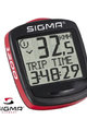 SIGMA SPORT στροφόμετρα - 1200 BASELINE 015 - κόκκινο/μαύρο