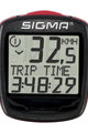SIGMA SPORT στροφόμετρα - BC 1200 - κόκκινο/μαύρο