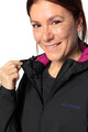 VAUDE αντιανεμικά μπουφάν - QIMSA SOFTSHELL - μαύρο