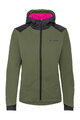 VAUDE αντιανεμικά μπουφάν - QIMSA SOFTSHELL - πράσινο