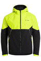 VAUDE αντιανεμικά μπουφάν - QIMSA SOFTSHELL - μαύρο/κίτρινο