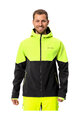 VAUDE αντιανεμικά μπουφάν - QIMSA SOFTSHELL - μαύρο/κίτρινο