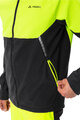 VAUDE αντιανεμικά μπουφάν - QIMSA SOFTSHELL - μαύρο/κίτρινο