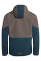 VAUDE αντιανεμικά μπουφάν - QIMSA SOFTSHELL - καφέ/μπλε
