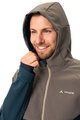VAUDE αντιανεμικά μπουφάν - QIMSA SOFTSHELL - καφέ/μπλε