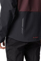 VAUDE αντιανεμικά μπουφάν - QIMSA SOFTSHELL - μπορντό/μαύρο