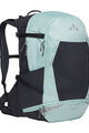 VAUDE σακίδια πλάτης - BIKE ALPIN PRO 23+5 - μαύρο/τιρκουάζ
