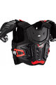 LEATT προστατευτικά πλάτης και θώρακα - CHEST PROTECTOR 4.5 PRO JUNIOR - μαύρο/κόκκινο