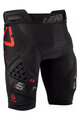 LEATT εσώρουχα με προστατευτικά - IMPACT SHORTS 3DF 5.0 - μαύρο/κόκκινο