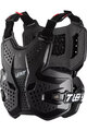 LEATT προστατευτικά πλάτης και θώρακα - CHEST PROTECTOR 3.5 - μαύρο