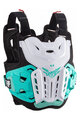 LEATT προστατευτικά πλάτης και θώρακα - CHEST PROTECTOR 4.5 WOMEN - μαύρο/λευκό/πράσινο