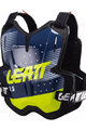 LEATT προστατευτικά πλάτης και θώρακα - CHEST PROTECTOR 1.5 TORQUE - μαύρο/μπλε/κίτρινο