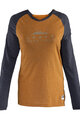 LEATT θερινές μακρυμάνικες φανέλες - MTB ALL MOUNTAIN 3.0 W - καφέ