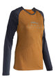 LEATT θερινές μακρυμάνικες φανέλες - MTB ALL MOUNTAIN 3.0 W - καφέ