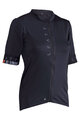 LEATT κοντομάνικες φανέλα - MTB ENDURANCE 5.0 W - μαύρο