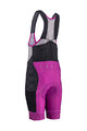 LEATT κοντά παντελόνια με τιράντες - BIB MTB ENDURANCE 5.0 W - μωβ