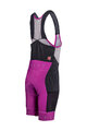 LEATT κοντά παντελόνια με τιράντες - BIB MTB ENDURANCE 5.0 W - μωβ
