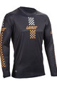 LEATT θερινές μακρυμάνικες φανέλες - MTB ENDURO 4.0 - μαύρο