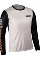 LEATT θερινές μακρυμάνικες φανέλες - MTB ENDURO 4.0 W - λευκό/μαύρο