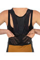 LEATT κοντά παντελόνια με τιράντες - BIB MTB ENDURANCE 5.0 W - καφέ/μαύρο