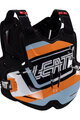 LEATT προστατευτικά πλάτης και θώρακα - CHEST PROTECTOR TORQUE 1.5 - μαύρο/πορτοκαλί