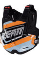 LEATT προστατευτικά πλάτης και θώρακα - CHEST PROTECTOR TORQUE 1.5 - μαύρο/πορτοκαλί