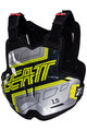 LEATT προστατευτικά πλάτης και θώρακα - CHEST PROTECTOR TORQUE 1.5 - μαύρο/κίτρινο
