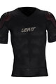 LEATT προστατευτικά πλάτης και θώρακα - SHOULDER TEE 3DF AIRFIT LITE EVO - μαύρο