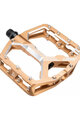 LEATT πεντάλ - ALLMTN 6.0 FLAT WIDE 114X107MM - μπρούντζος