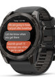 GARMIN smart watch - FENIX 8 AMOLED SAPPHIRE 51 mm - μαύρο