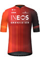 GOBIK κοντομάνικες φανέλα - ODYSSEY INEOS GRENADIERS 2024 - κόκκινο/πορτοκαλί