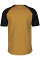 SCOTT κοντομάνικα μπλουζάκια - ICON RAGLAN - καφέ/μαύρο
