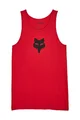 FOX μπλουζάκια με ράντες - FOX HEAD PREM - κόκκινο
