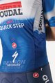 CASTELLI γιλέκα - SOUDAL QUICK-STEP 2024 PRO LIGHT WIND - μπλε/λευκό/κόκκινο