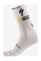 CASTELLI κάλτσες κλασικές - ROSSO CORSA PRO 18 QUICK STEP 2025 - λευκό