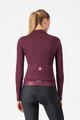 CASTELLI χειμερινές μακρυμάνικες φανέλες - ESPRESSO THERMAL W LS - κόκκινο