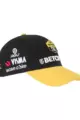 AGU καπέλα - PODIUM VISMA | LEASE A BIKE 2024 - κίτρινο/μαύρο