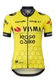 AGU κοντομάνικες φανέλα - REPLICA VISMA | LEASE A BIKE W 2024 - κίτρινο/μαύρο
