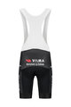 RAPIDGEAR κοντά παντελόνια με τιράντες - VISMA TDF25 REPLICA BIBSHORT - μαύρο
