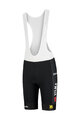RAPIDGEAR κοντά παντελόνια με τιράντες - VISMA TDF25 REPLICA BIBSHORT - μαύρο