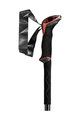 LEKI μπαστούνια - MAKALU 110-145 cm - κόκκινο/μαύρο