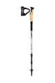 LEKI μπαστούνια - CROSS HIKE CARBON 100-135 cm - πράσινο/μαύρο