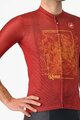 CASTELLI κοντομάνικες φανέλα - #GIRO107 ROMA - κόκκινο