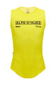 SANTINI αμάνικα μπλουζάκια - TDF MAILLOT JAUNE ALPE D'HUEZ - κίτρινο