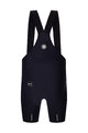 SANTINI κοντά παντελόνια με τιράντες - TOUR DE FRANCE - BIB SHORTS - μαύρο