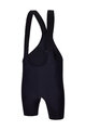 SANTINI κοντά παντελόνια με τιράντες - TOUR DE FRANCE - BIB SHORTS - μαύρο