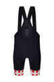 SANTINI κοντά παντελόνια με τιράντες - TOUR DE FRANCE - BIB SHORTS - μαύρο