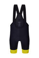 SANTINI κοντά παντελόνια με τιράντες - TOUR DE FRANCE - BIB SHORTS - μαύρο